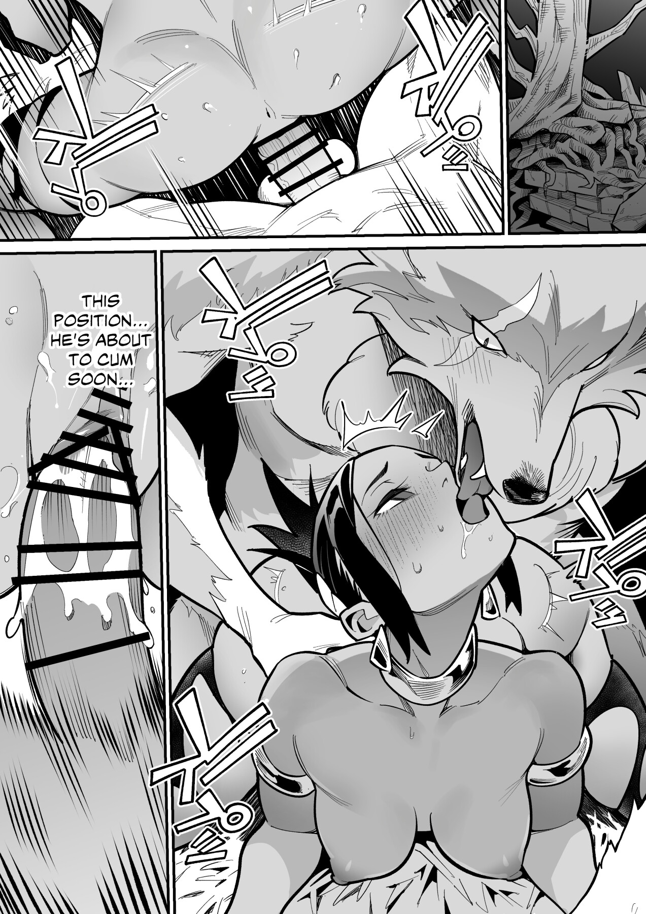 Hentai Manga Comic-Beastman x Female Warrior NTR-Read-26